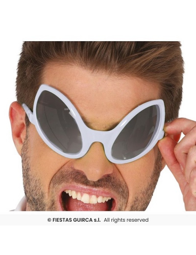 Silver Alien Sunglasses