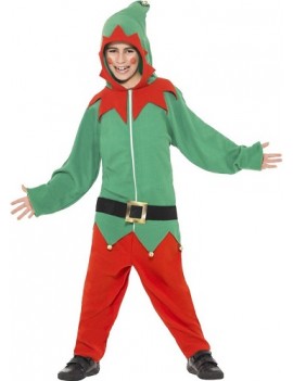 Elf All In One Kids Costume