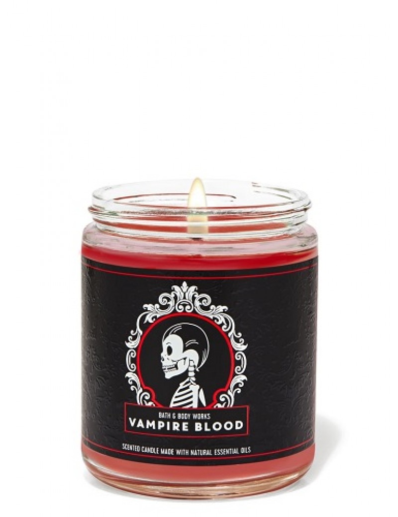 Bath & Body Works Vampire Blood Single Wick Candle