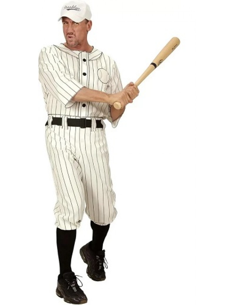 Mens Baseball Player Costume