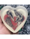 Beetlejuice Heart Soap