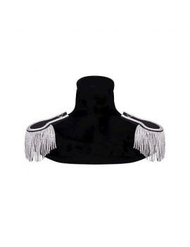Black And Silver Shoulder Boards