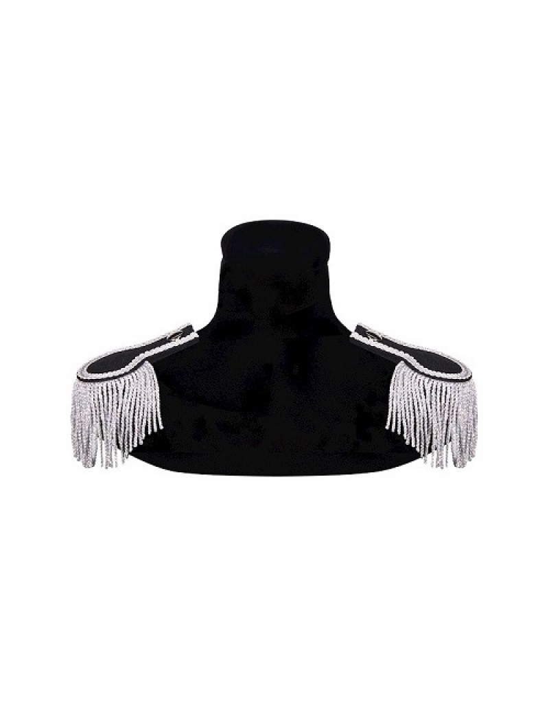 Black And Silver Shoulder Boards