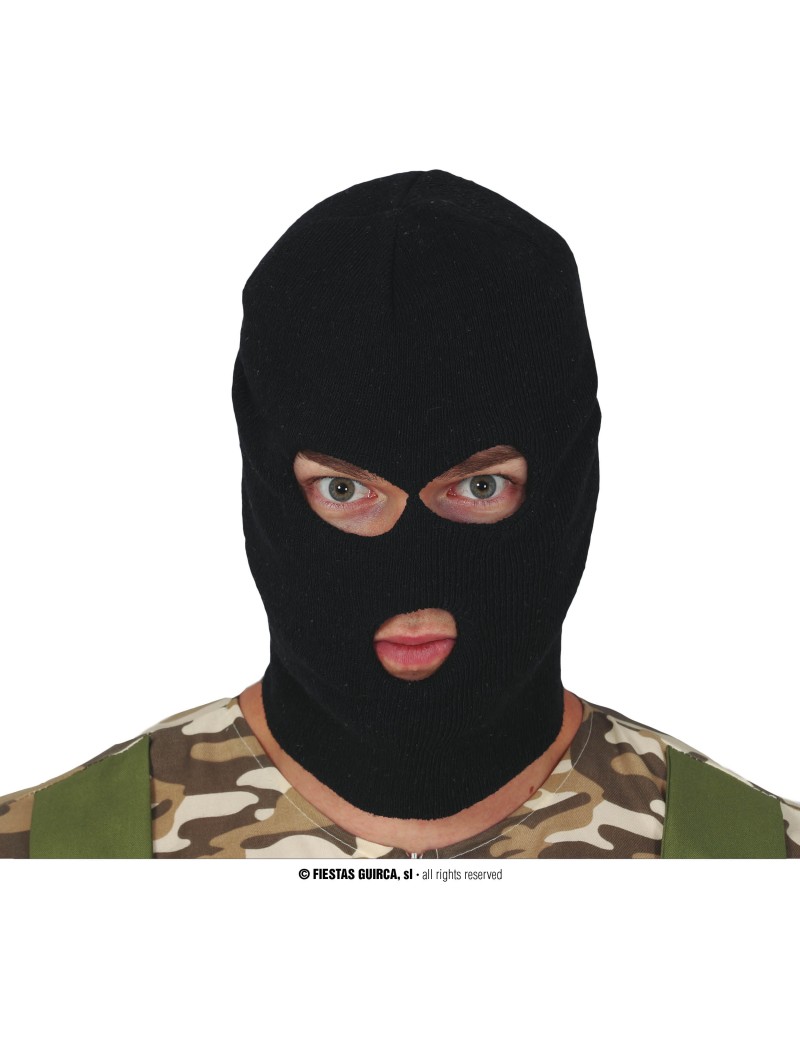 Black Balaclava Mask