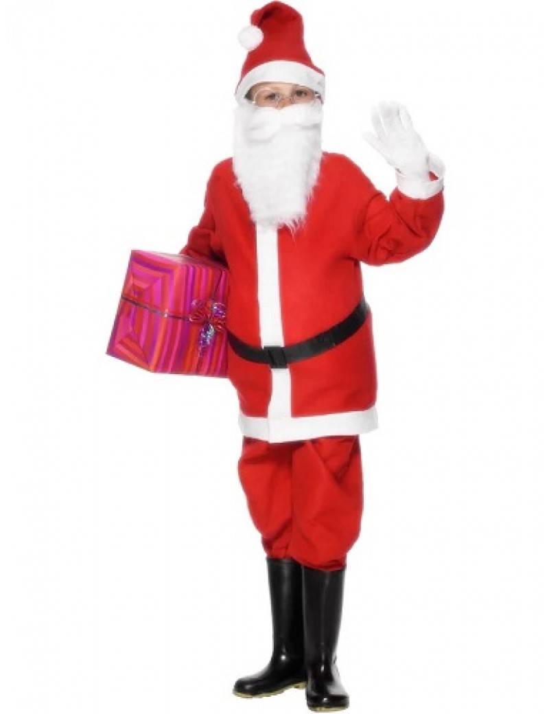 Santa Claus Boys Costume