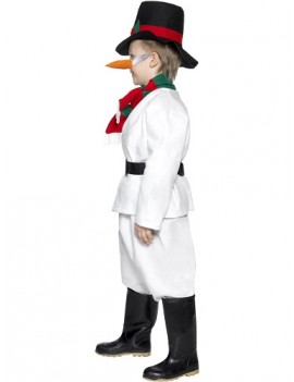 Snowman Kids Costume