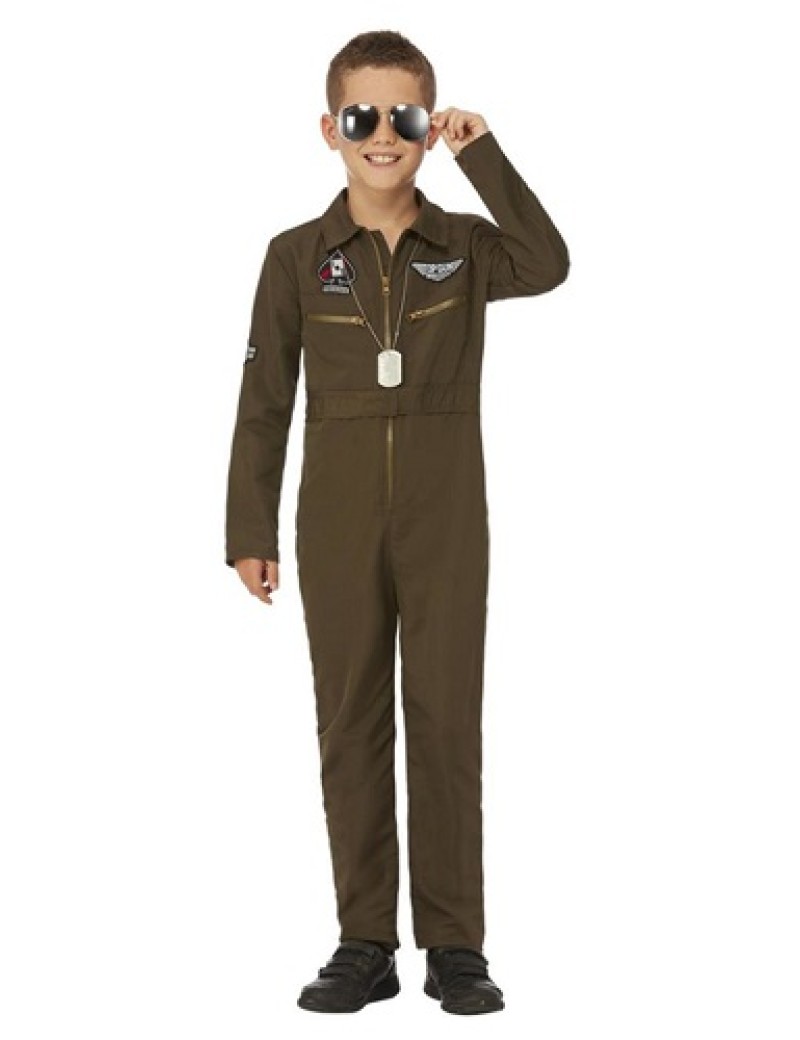 Top Gun Maverick Pilot Kids Costume
