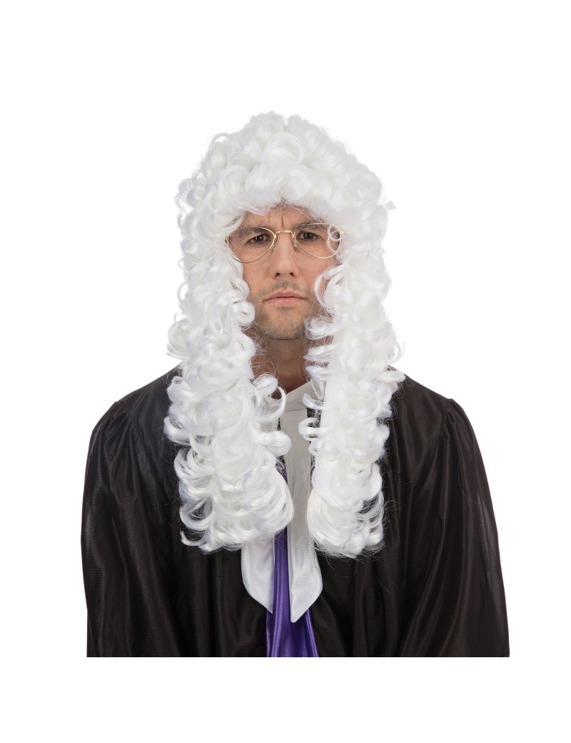 Judge Court White Wig 