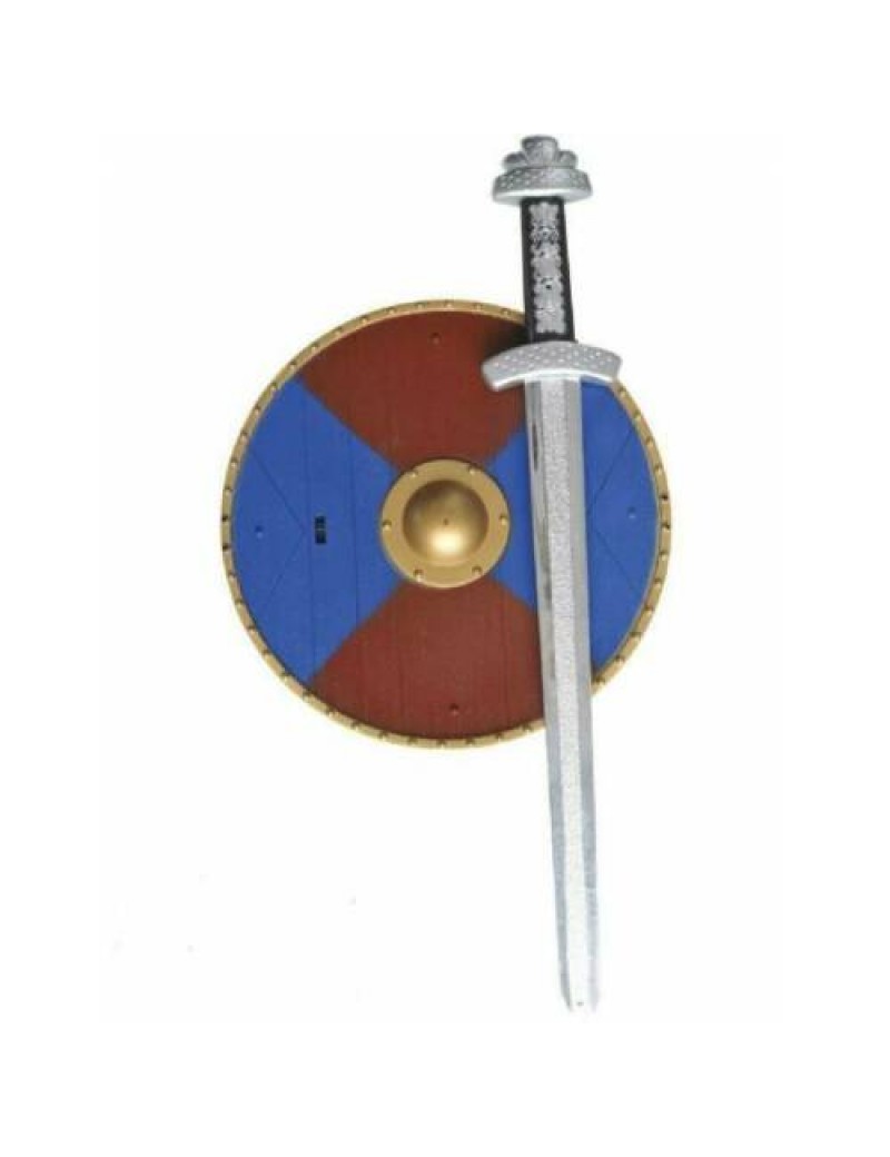 Viking Sword Shield And Axe Set