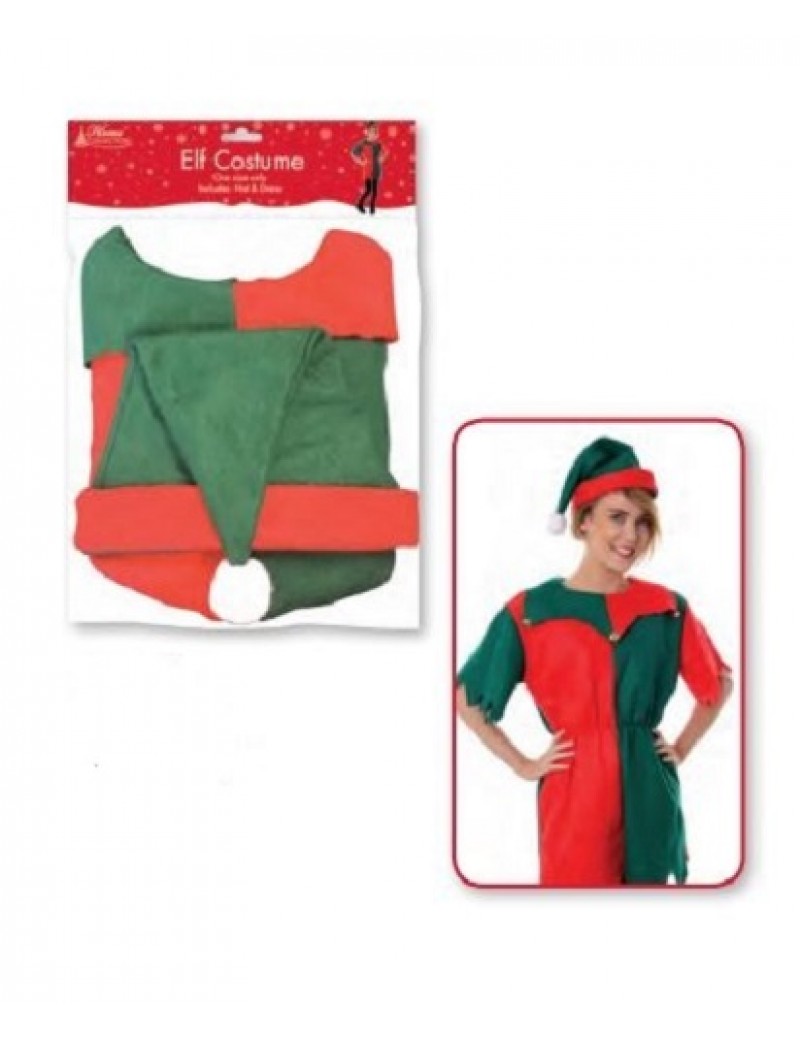 Elf Santa's Helper Costume