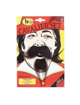 Cavalier Beard Moustache Set