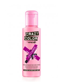 Crazy Color Semi-Permanent Hair Dye 100 ml Cyclamen