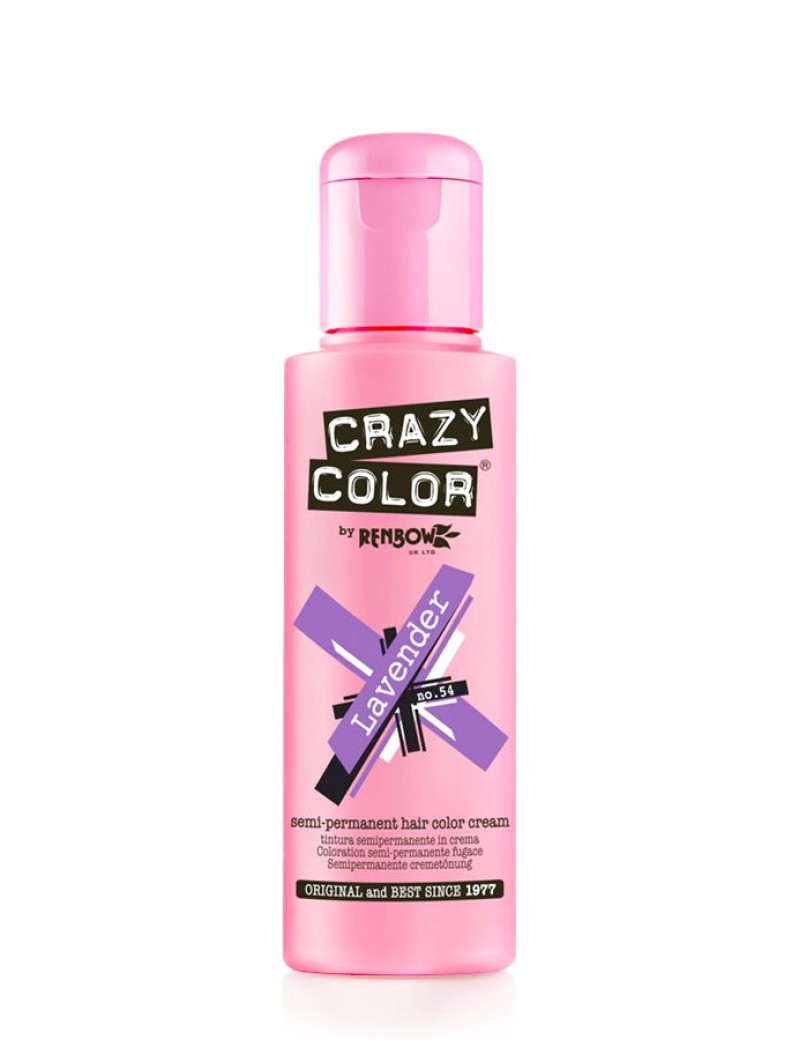 Crazy Color Semi-Permanent Hair Dye 100 ml Lavender