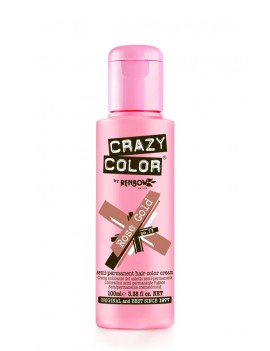 Crazy Color Semi-Permanent Hair Dye 100 ml Rose Gold