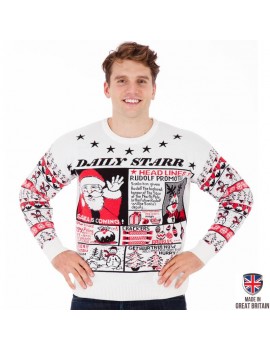 Daily Starr British Christmas Jumper 