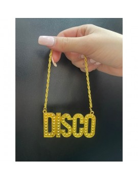 Disco Pendant Necklace