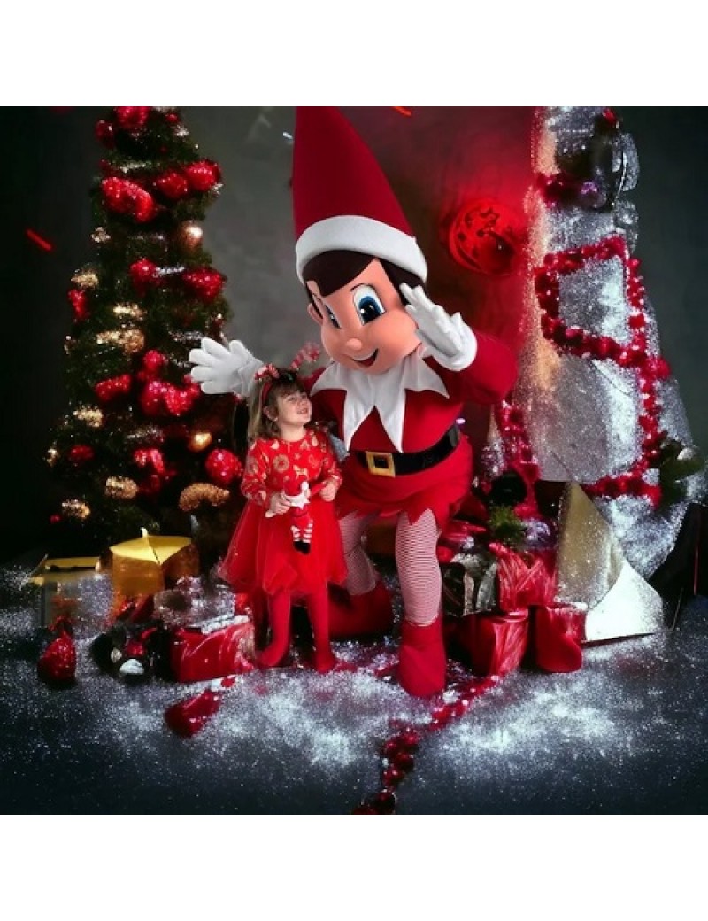 Professional Naughty Elf Mascot Costume