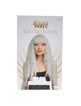 Elsa Deluxe Silver Grey Wig