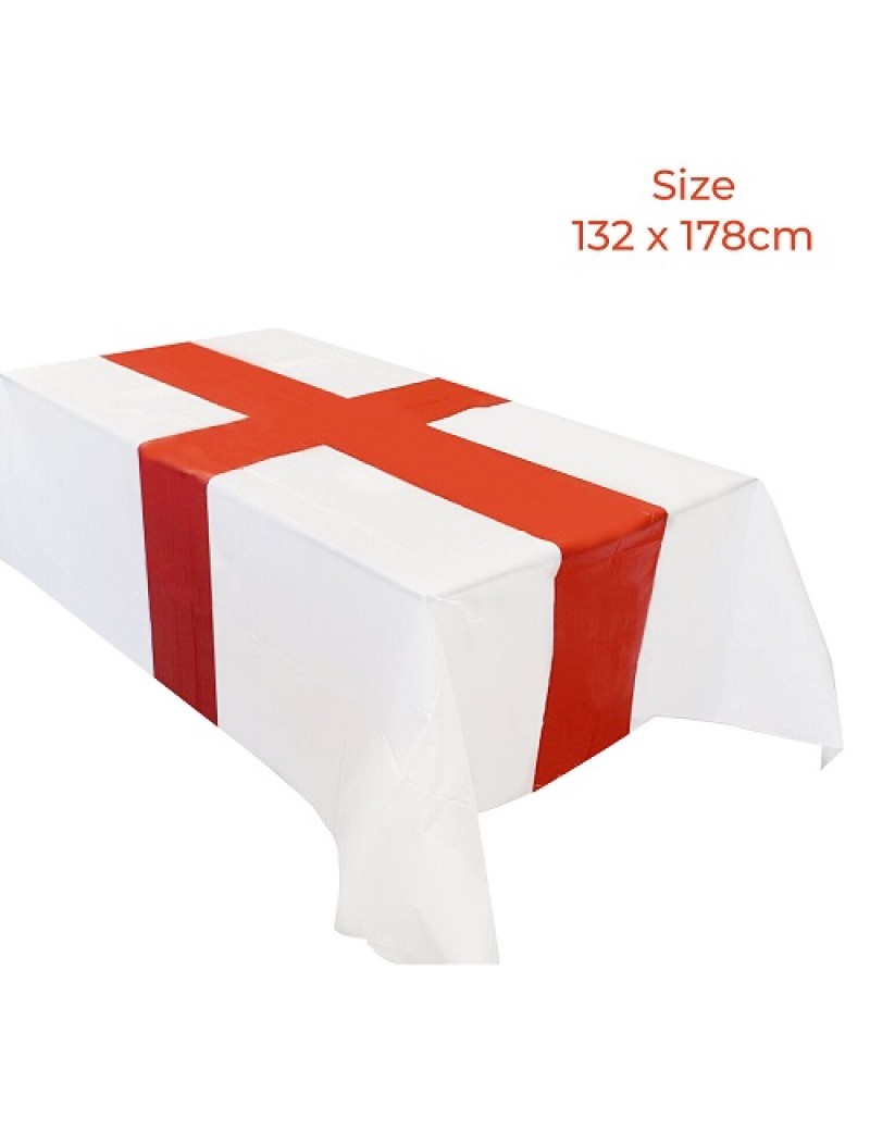 England St George Cross Plastic Tablecover