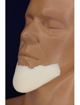 Rubber Wear Foam Prosthetic Elongated Chin 