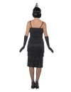 20s Flapper Costume Black