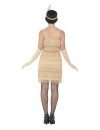 20s Flapper Costume Gold