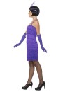 20s Flapper Costume Purple