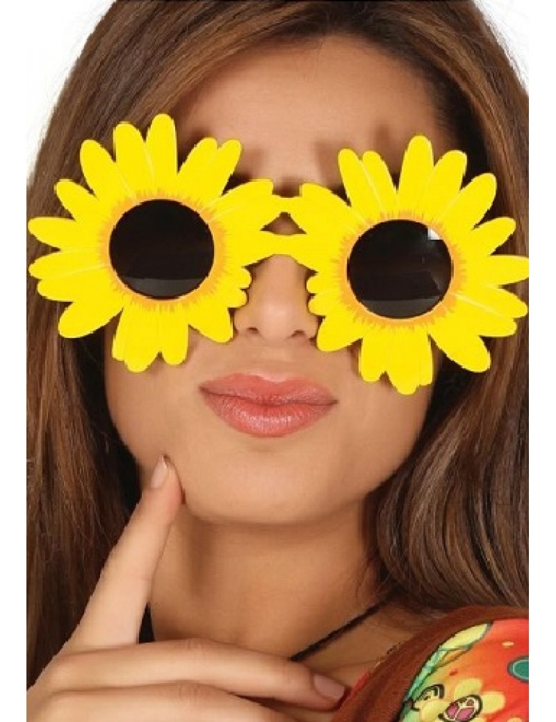 Yellow Sunflower Glasses