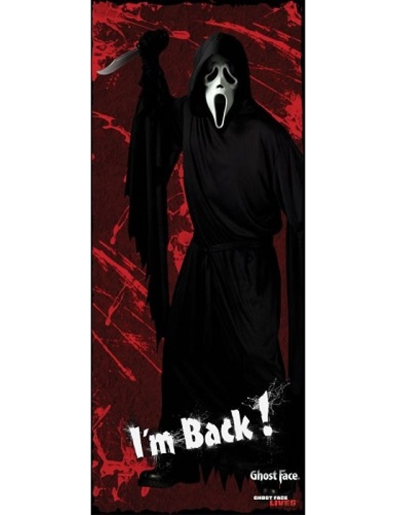 Scream Ghostface Door Cover