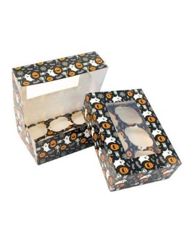 Happy Halloween Cupcake Boxes