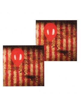 Horror Clown Paper Napkins