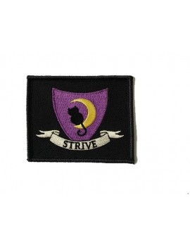 Black & White Tie for Mildred Hubble Fancy Dress with Strive Badge Sticker 