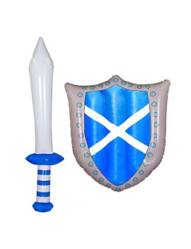 Inflatable Scottish Sword And Shield