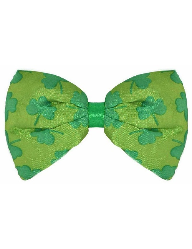 Irish Shamrock Bow Tie