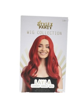 Layla Deluxe Red Wig