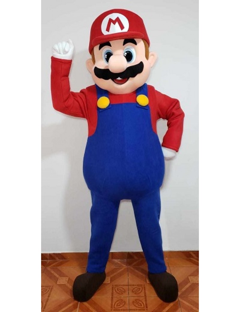 Professional Mario Mascot Costume