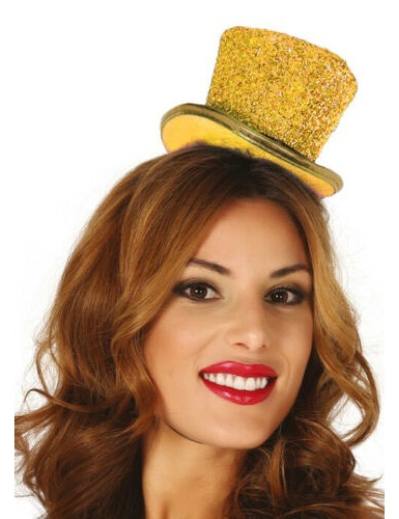 Gold Mini Top Hat