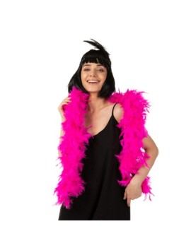 Neon Pink Feather Boa