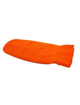 3 Hole Ski Mask Neon Orange