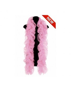 Pink Organza Boa