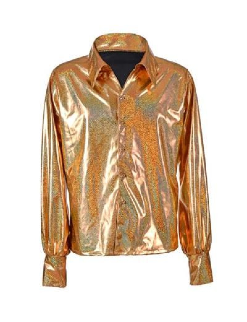 Gold Metallic Shirt