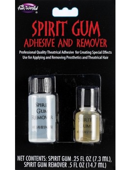 Spirit Gum Adhesive And Remover
