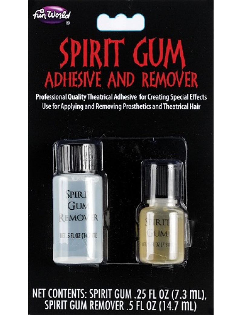 Spirit Gum Adhesive And Remover