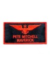 Top Gun Maverick Pete Mitchell Sew On Costume Patch Set