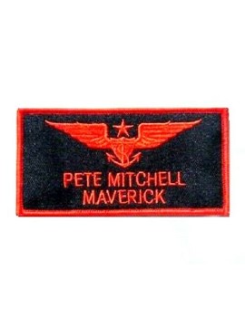 Top Gun Maverick Pete Mitchell Sew On Costume Patch Set