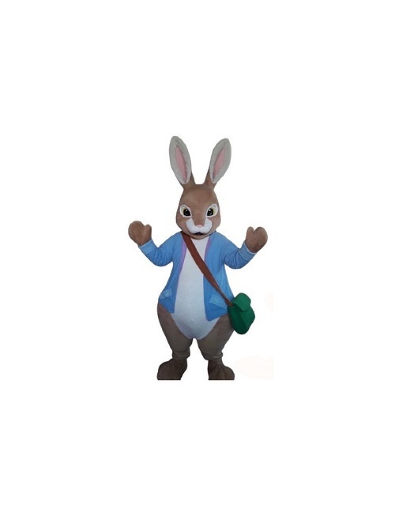 Professional Brown Rabbit Mascot Costume