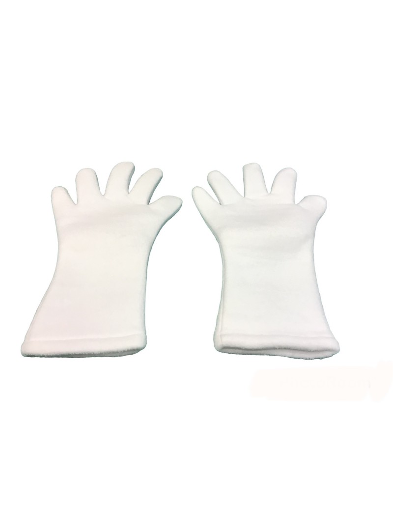 Professional Naughty Elf White Gloves