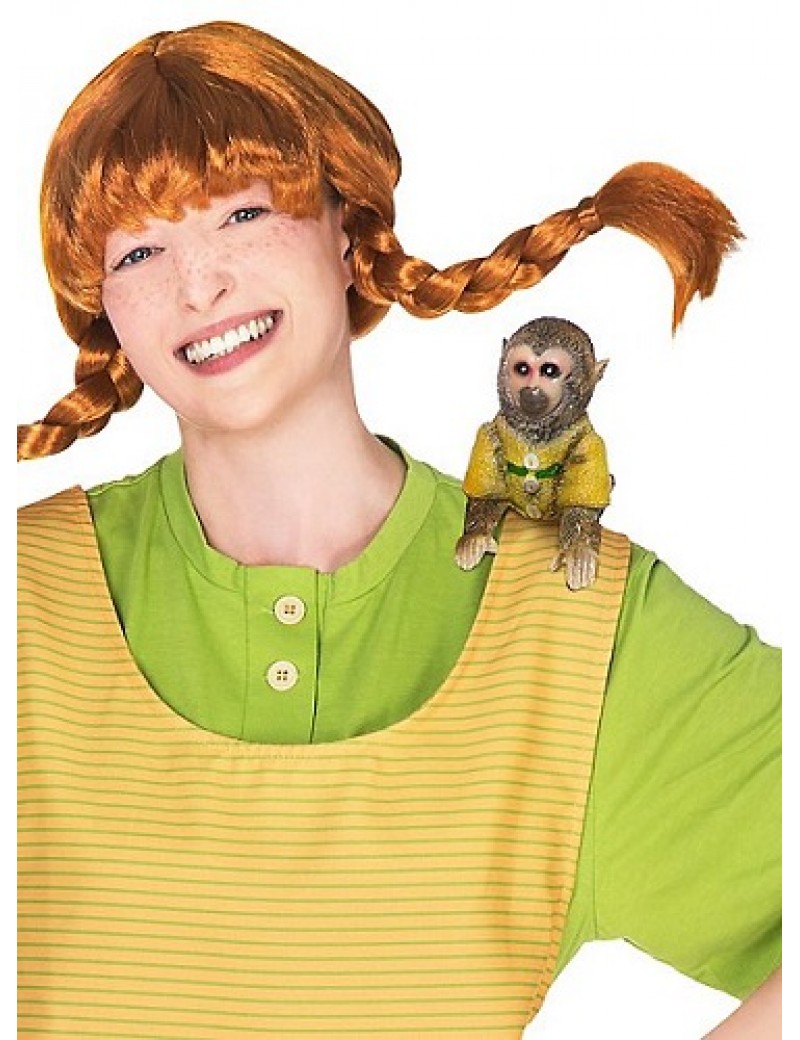 Pippi Longstocking Monkey Shoulder Prop