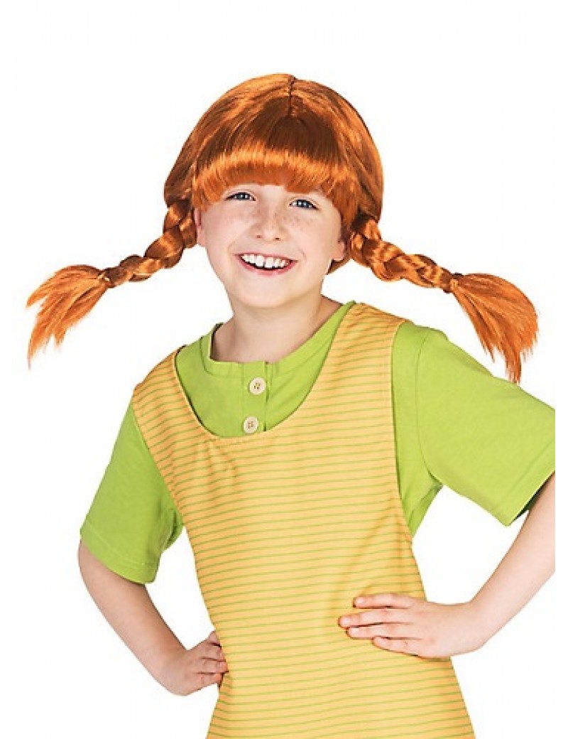 Pippi Longstocking Girls Wig