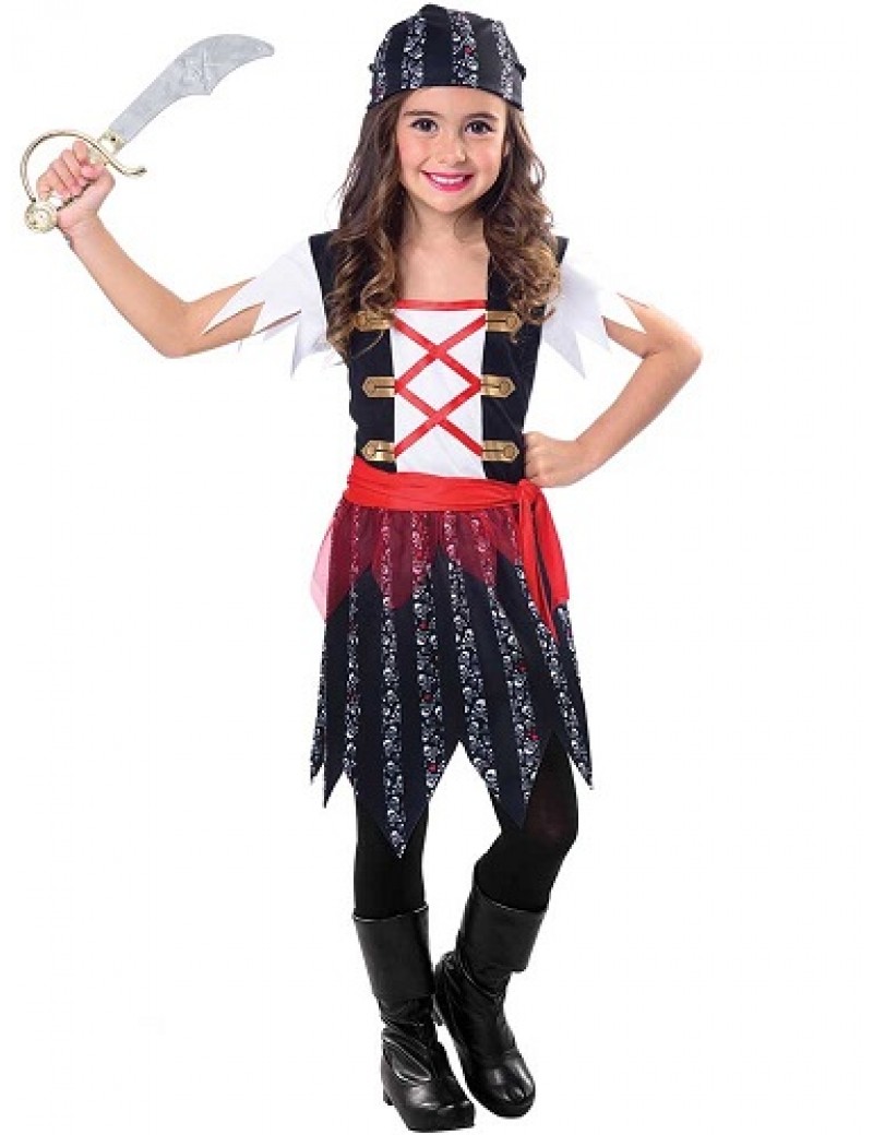 Pirate Cutie Girls Costume